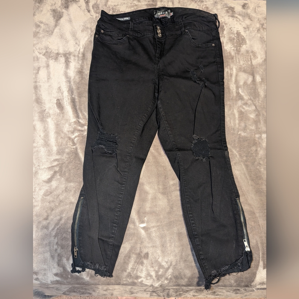 Torrid limited edition stilletto jegging